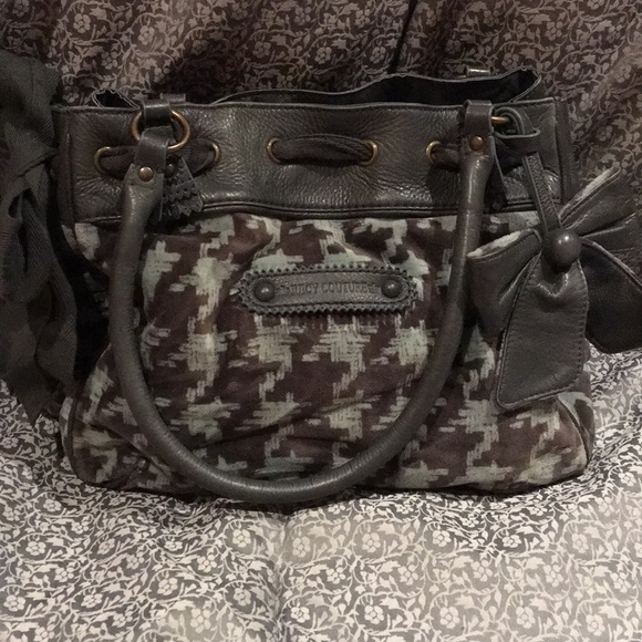 Juicy Couture Handbags - Vintage Juicy Couture Houndstooth Daydreamer